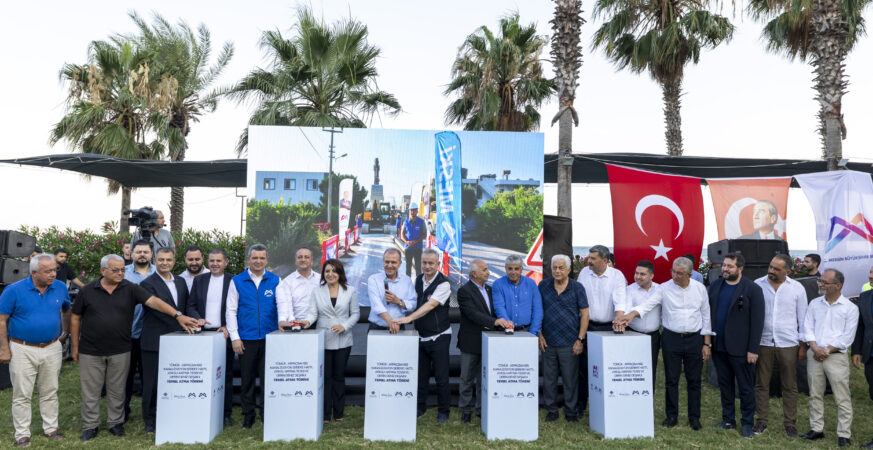 MESKİ'nin Erdemli'deki Dev Altyapı Yatırımının Temeli Atıldı