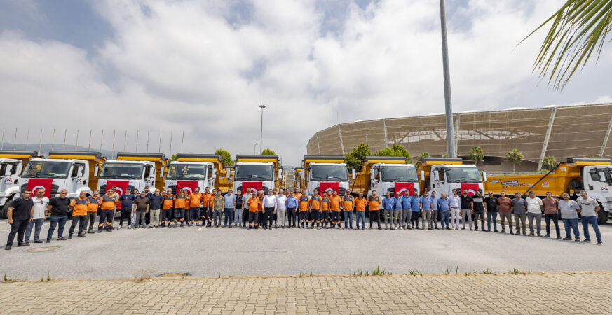 Mersin Büyükşehir ve MESKİ Araç Filosuna Dev Yatırım