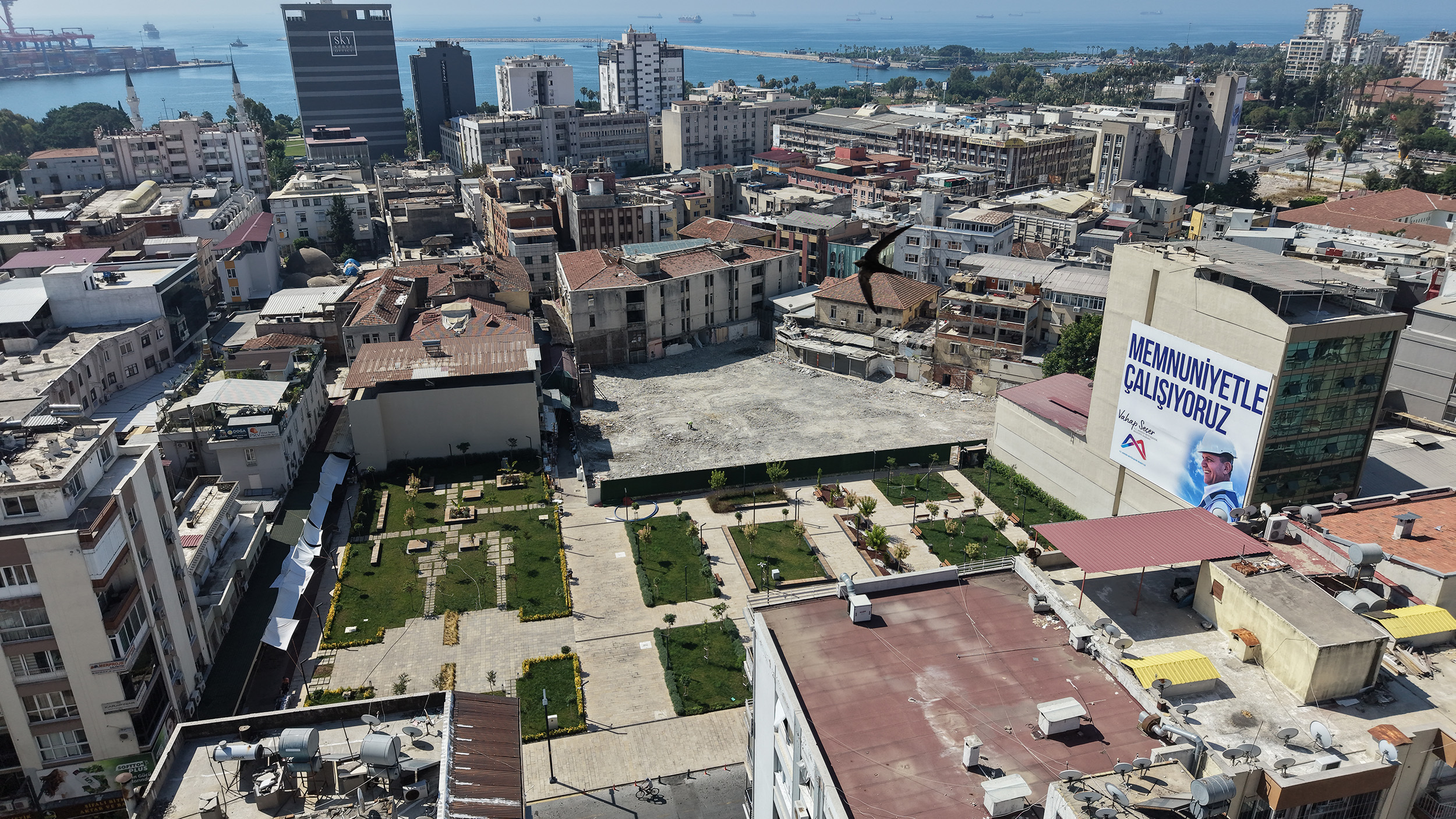 Mersin Büyükşehir'den Zafer Çarşısı'na Tarihi Dokuyu Koruyan Yaşam Alanı Projesi