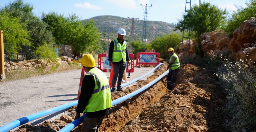 MESKİ Silifke Kırsal Mahallelere İçme Suyu Yatırımı Yaptı