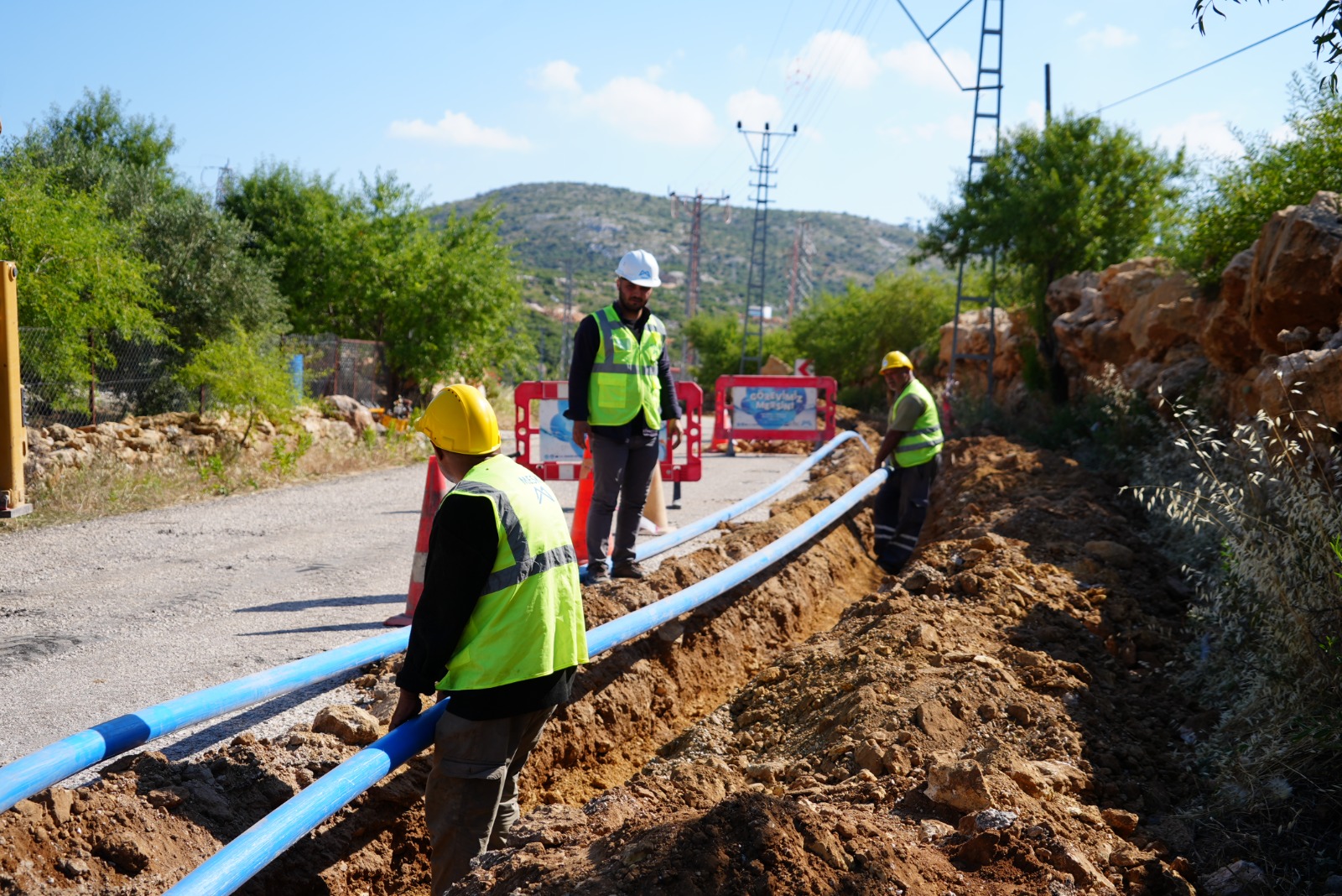 MESKİ Silifke Kırsal Mahallelere İçme Suyu Yatırımı Yaptı