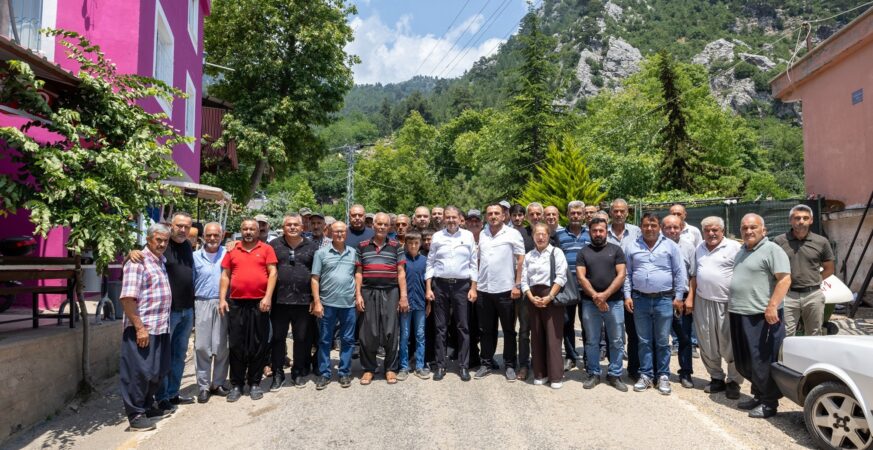Mezitli Belediye Başkanı Tuncer Kırsal Mahalleleri Ziyaret Ediyor