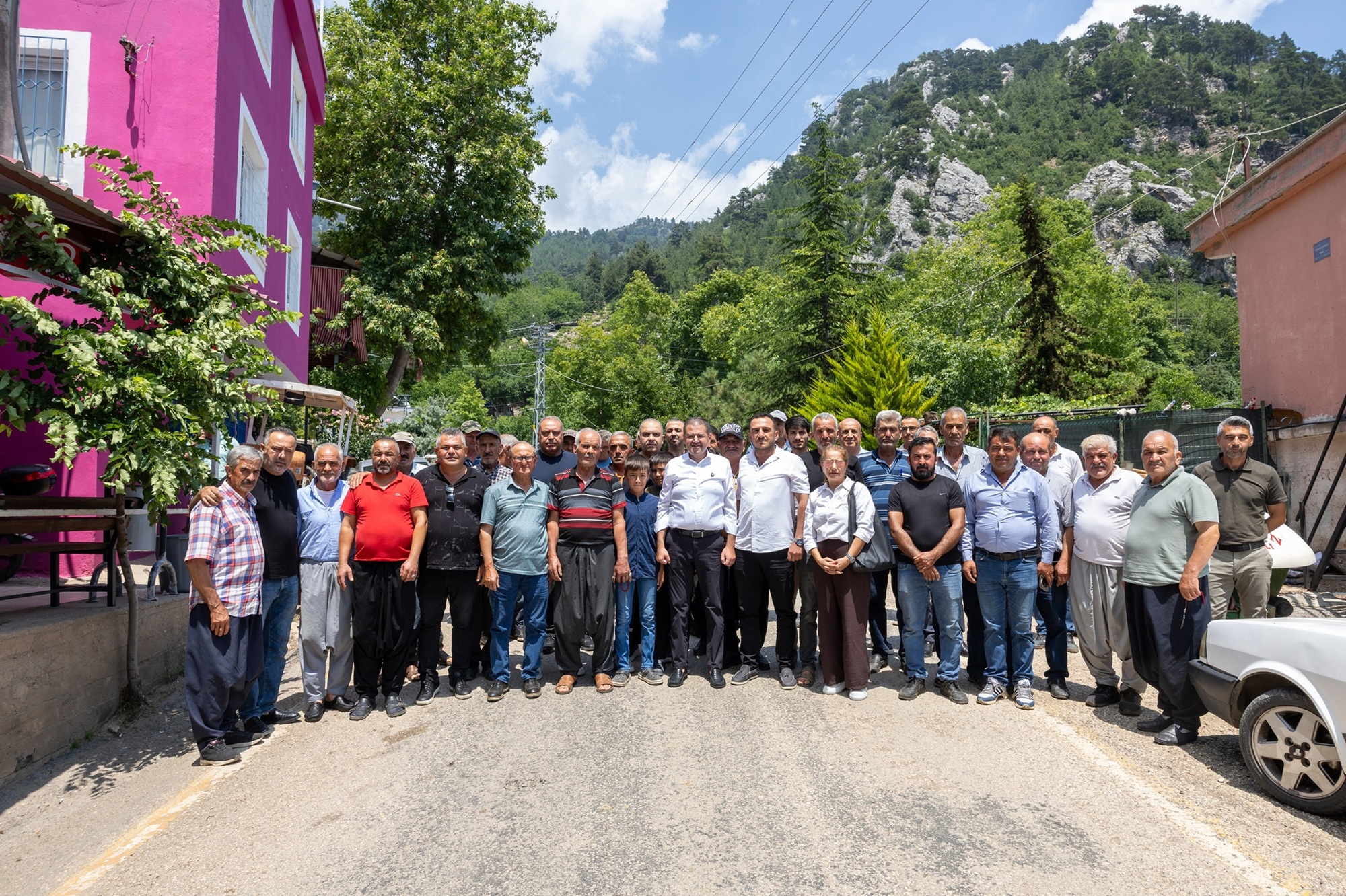 Mezitli Belediye Başkanı Tuncer Kırsal Mahalleleri Ziyaret Ediyor