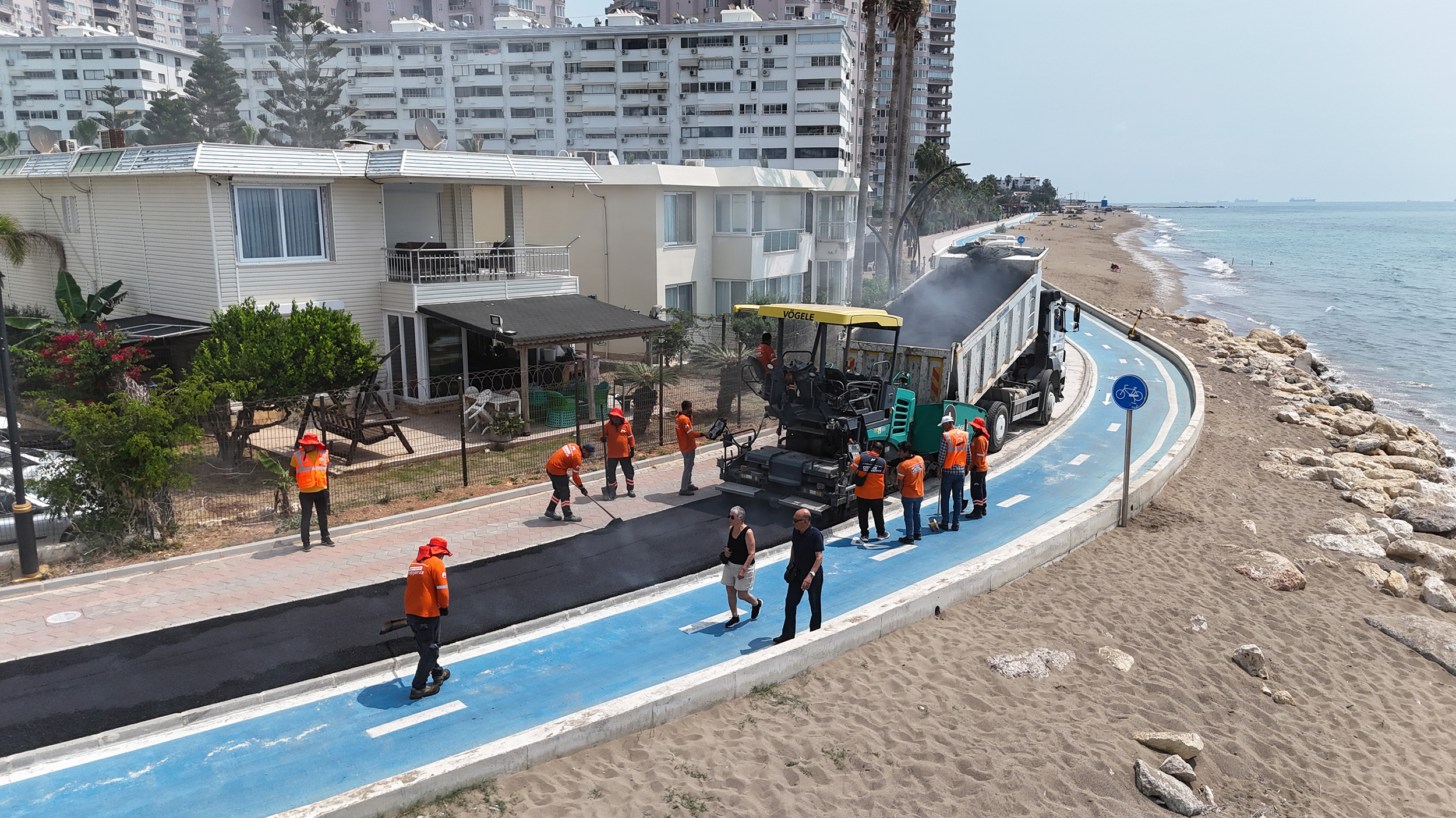 Soli Pompeipolis Beach Yürüyüş Güzergahı Büyükşehir Tarafından Yenilendi Soli Pompeipolis Beach Yürüyüş Güzergahı Büyükşehir Tarafından Yenilendi