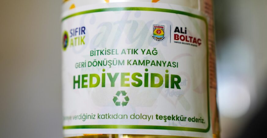 Tarsus Belediyesi Bitkisel Atık Yağ Toplama Sürecini Başlattı