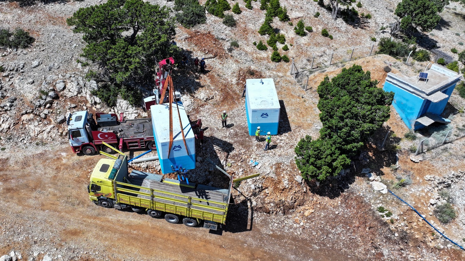 MESKİ Zeyker Yaylası İçme Suyu Kapasitesini 100 Tona Çıkardı