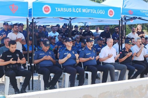 Tarsus Emniyet Müdürlüğü Personel İçin Kurban Kesti