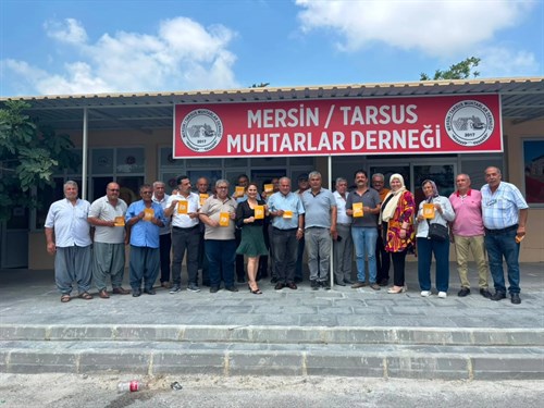 Tarsus Kaymakamlığı Açık Kapı Birimi Muhtarlara Bilgilendirme Yaptı Tarsus Kaymakamlığı Açık Kapı Birimi Muhtarlara Bilgilendirme Yaptı