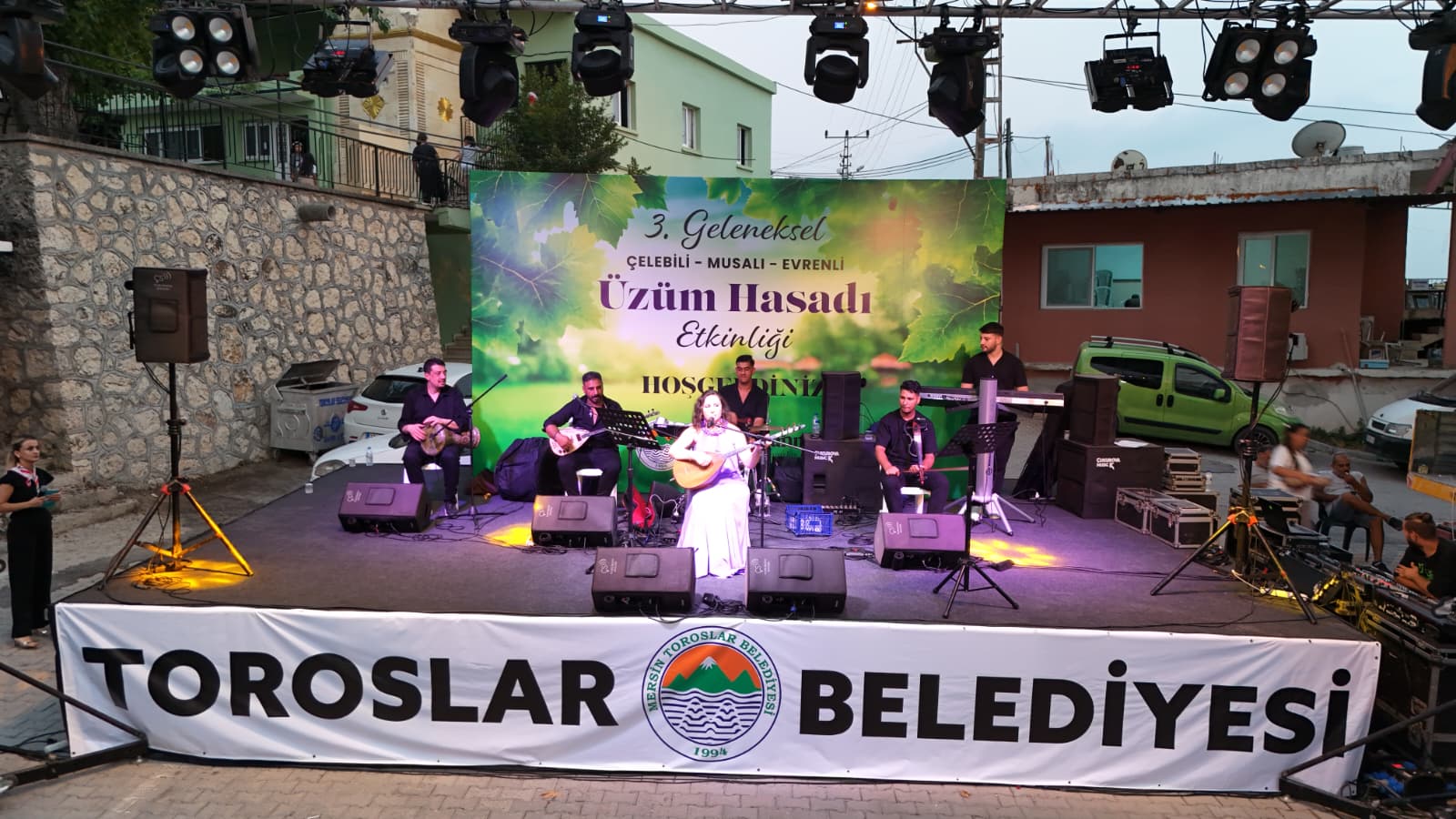 Toroslar'da 3 Üzüm Hasadı Etkinliği Gerçekleşti