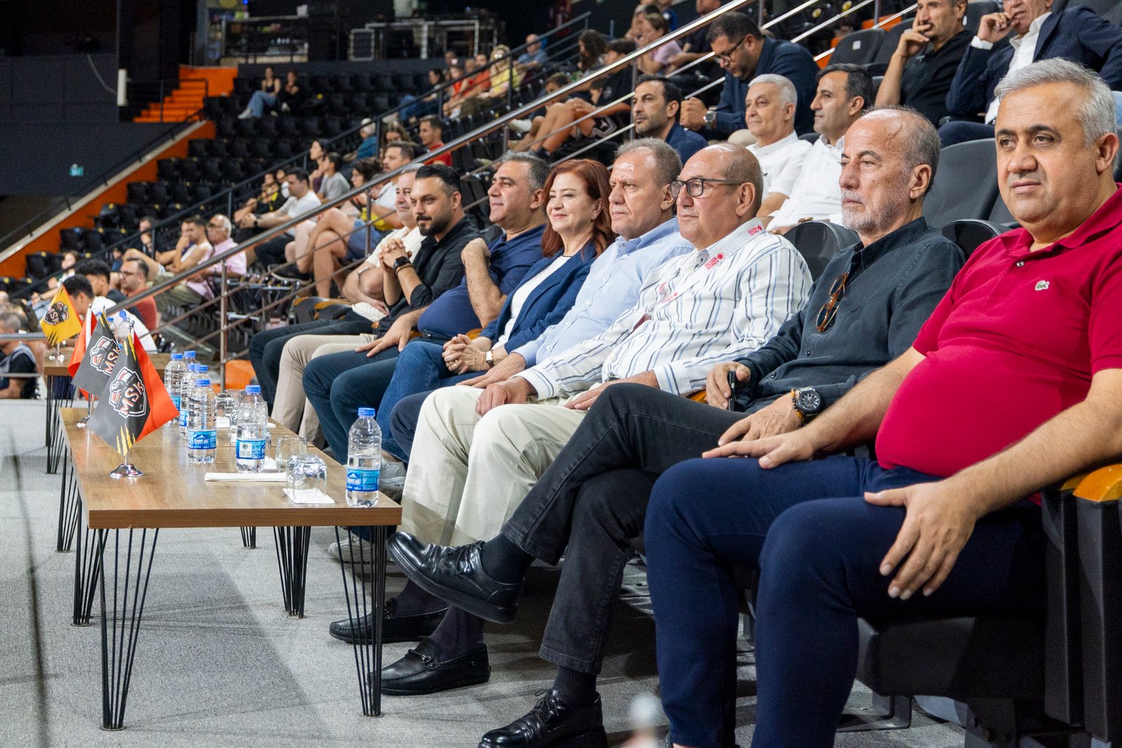 Başkan Vahap Seçer ve Meral Seçer'in Desteklediği MSK Konya BBSK'yı 87-82 Mağlup Etti Başkan Vahap Seçer ve Meral Seçer'in Desteklediği MSK Konya BBSK'yı 87-82 Mağlup Etti