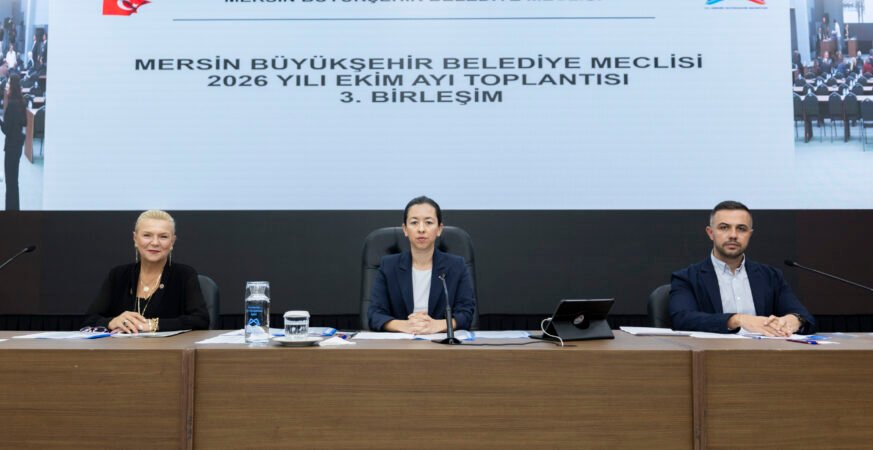 Mersin Büyükşehir Meclisi Ekim Ayı 3 Birleşimi Genç Başkanlığında Yapıldı