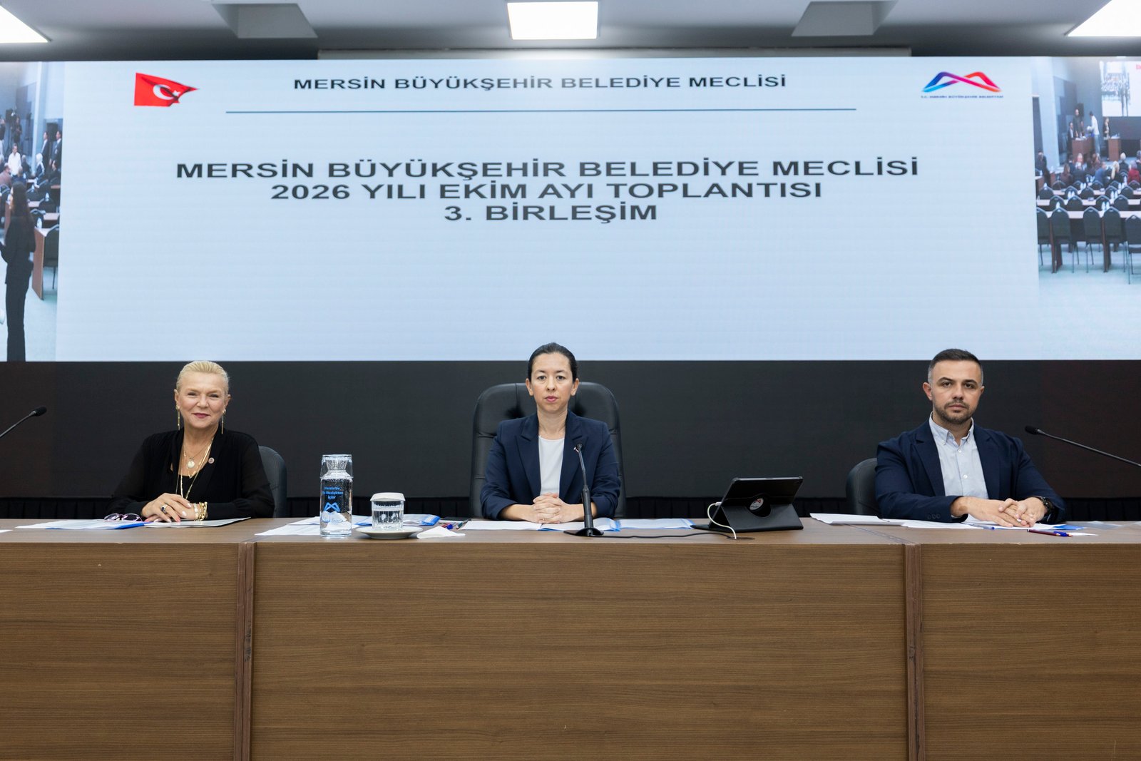 Mersin Büyükşehir Meclisi Ekim Ayı 3 Birleşimi Genç Başkanlığında Yapıldı