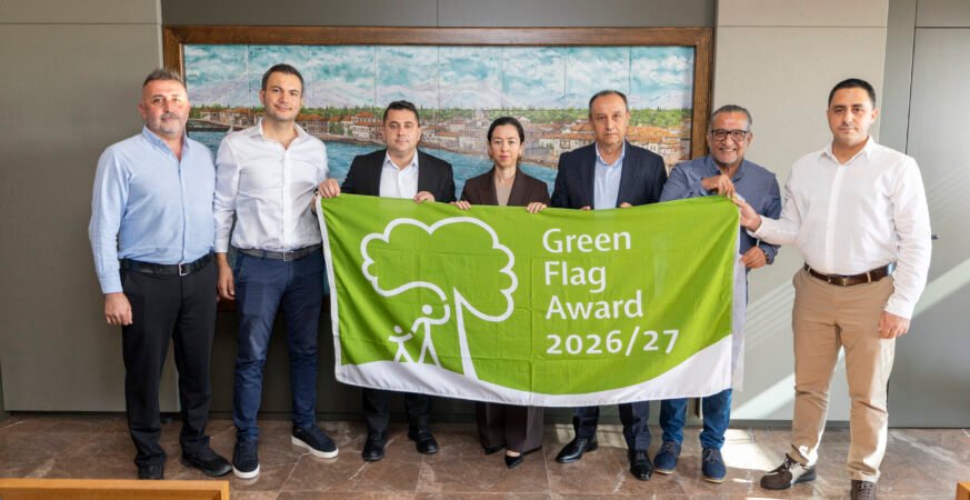 Mersin Kültür Park Yeşil Bayrak Belgesi Aldı